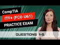 CompTIA IT Fundamentals Practice Exam
