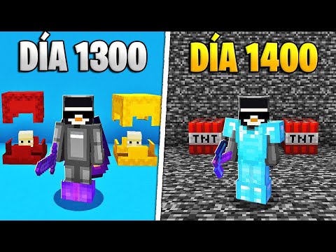 Sobreviví 1,400 Días en Minecraft HARDCORE