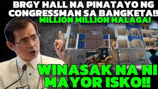 MAYOR ISKO WINASAK NA! BRGY HALL NA PINATAYO NG CONGRESSMAN SA BANKETA! MILLION MILLION GINASTOS!
