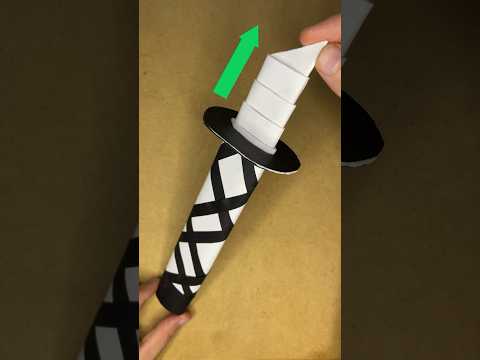 РАСКЛАДНОЙ САМУРАЙСКИЙ МЕЧ 🔥😍 #diy #самоделки
