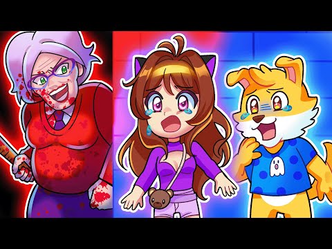 ¡LA PEOR MAESTRA del mundo! ¿Lograremos ESCAPAR? 🔪😨| ROBLOX LINGAMES