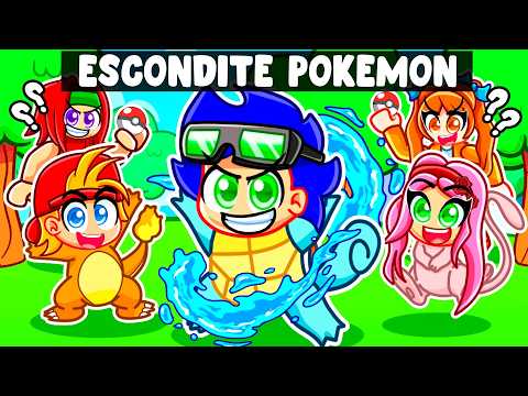 Jugamos ESCONDITE POK脡MON en Roblox Brookhaven!