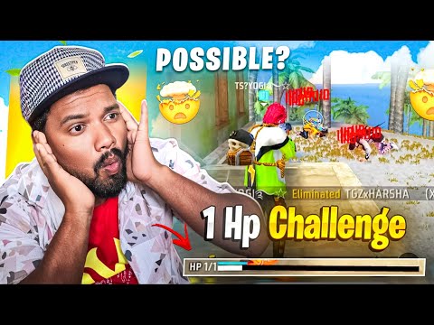 🔥 I Gave My Subscribers the Free Fire 1HP Challenge! 🔥 | Epic Moments & Clutch Plays! 💥#ffchallenge