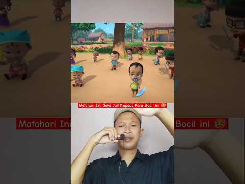 PARA BOCIL INI KEPANASAN KARENA DI PERMAINAN OLEH MATAHARI 🤣 #shorts #storytelling #animasi