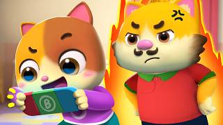 Don’t Play Games Too Much | Good Habits for Preschoolers | Kids Cartoon | Mimi and Daddy