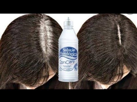 🔥Cabelo Branco Fica Preto Para Sempre! Sem Tinta sem Química SÓ com ISSO!