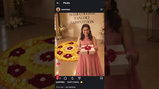 Rangoli Winner Gets… a 🔔?  | Reel vs Real