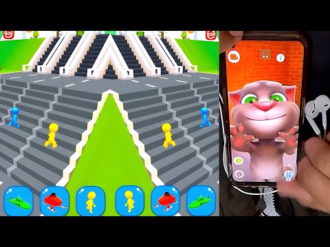 Talking tom cat gameplay VS Shape Shifting Gameplay Video (Part 3)​⁠ ​⁠| By Tom Cat Fun