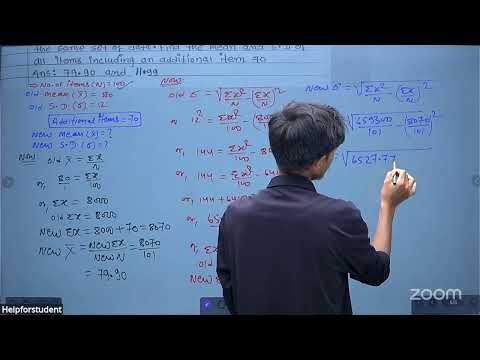 Measure of Dispersion class-4
