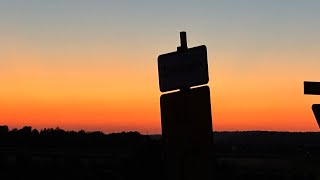 Sonnenuntergänge in Weilheim und Maja & Charly 