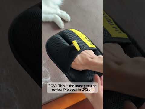 The most genuine pet hair cleaning tool! #cat #pethairremoval #cleaning #dog