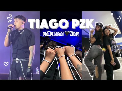 Acompáñenme al concierto de TIAGO PZK | vlog🇲🇽🩶🎤