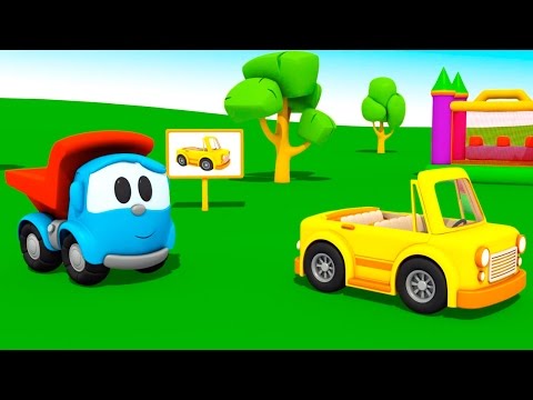 Мультфильм Грузовичок Лева - 3d мультфильмы про машинки - Кабриолет