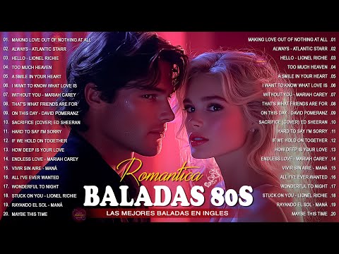 Las Mejores Baladas En Ingles De Los 80 y 90 - Romanticas Viejitas En Ingles 80's y 90's