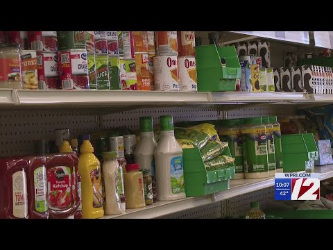 YouTube video thumbnail: Drive-Thru Food Drive Held in Newport