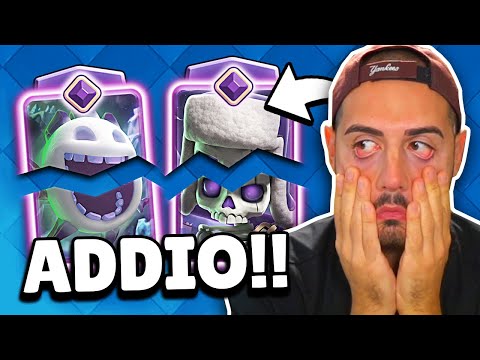 NOOOO... ADDIO CONGELINO e SCHELETRINI EVO! Clash Royale ITA