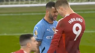 Rasmus Højlund vs Kyle Walker vs Manchester City vs Manchester United, Rasmus Højlund vs Kyle Walker