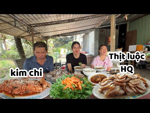 CANH KIM CHI, THỊT LUỘC HÀN QUỐC, Bữa Cơm Hàn Mà Phong Cách Việt Nam 