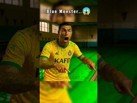 Blue Monster डर गया Ronaldo से 🤯😱 Must Watch | #Football #Ronaldo #Shorts