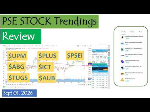 PSE Stock Trendings Review: September 01, 2026