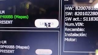 ECU RENAULT KANGOO LEYENDO LA MEMORIA FLASH 