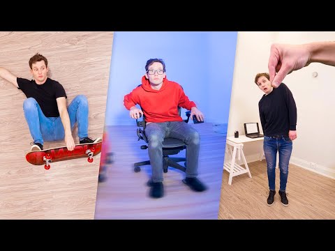 Animating Myself! (Stop-Motion Compilation)