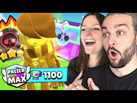 ON RUSH TOUT SUR BRAWL STARS ! ( Palier Max, Ultra Box et Gloire Météorique 3 )