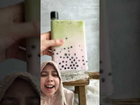 Minuman boba dua rasa⁉️
