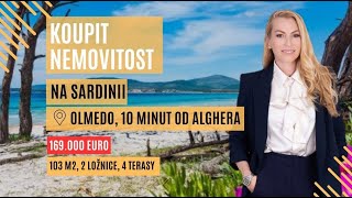 Prodej bytu 103 m² se 4 terasami | 10 min od pláží Alghera | Pláž dostupná i vlakem