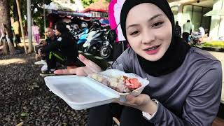 Productive day🌺| CFD,sarapan, lomba lari !!!
