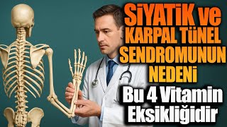 Siyatik ve Karpal Tünel Sendromunda Görülen 4 Vitamin Eksikliği