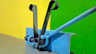 Billion of people don't know about this amazing homemade iron bending tool!