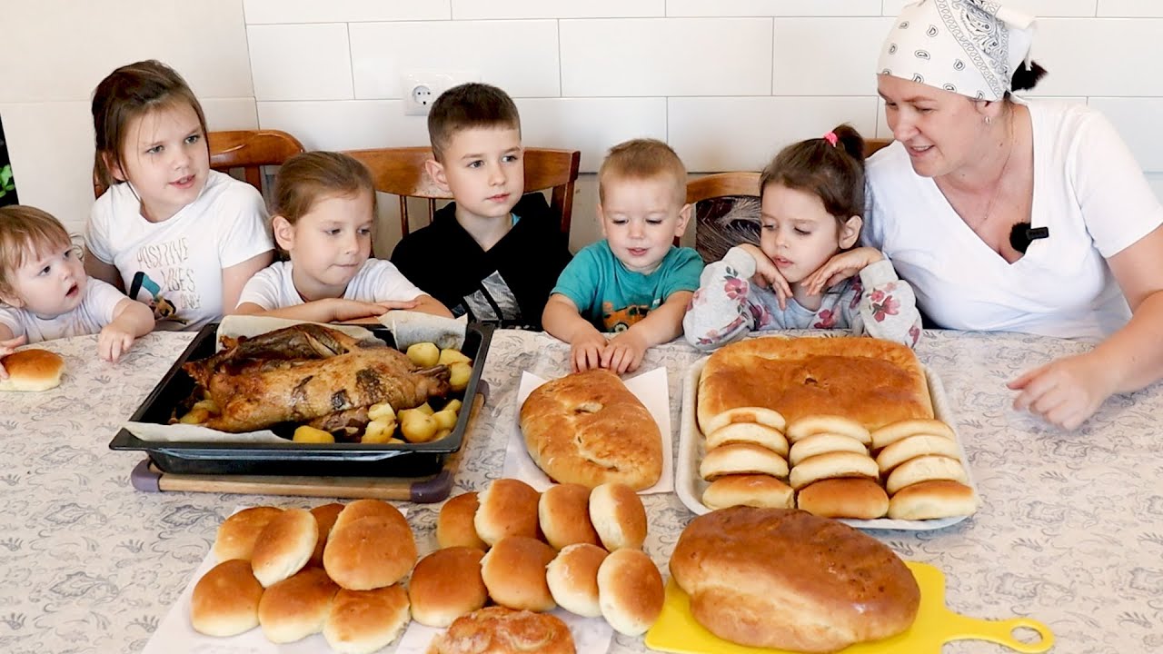 300 пирожков на ужин +утка( рецепт)