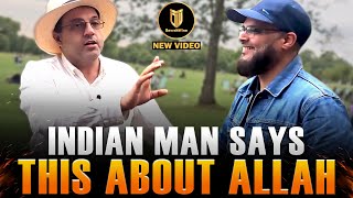 Indian Visitor Dances Around Muslim's One Question | Hashim | Speakers Corner