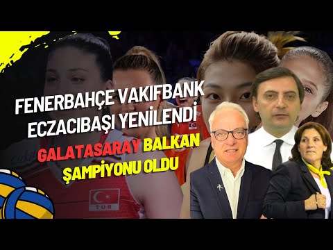 Fenerbahçe Vakıfbank Eczacıbaşı Yenilendi | GS Balkan Şampiyonu Oldu