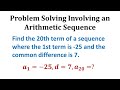 Arithmetic Sequences and Their Terms