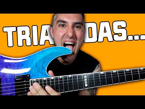 3 Ejercicios para ser un MASTER de las TRIADAS con Guitarra