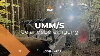 Video - FAE UMM/S - Der FAE UMM/S Forstmulcher mit einem Fendt Traktor in Deutschland
