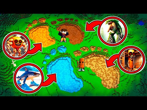 J'ai TROUVÉ des TRACES DE PAS de BRAINROTS sur Minecraft !