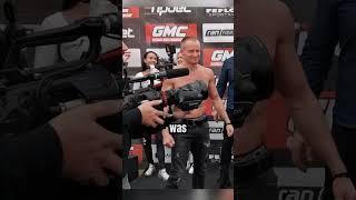 Fighter Gets Instant Karma...