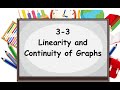 Understanding Linear and Non-Linear Functions