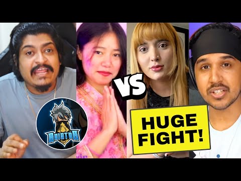 Gyan Gaming, RaiStar Vs Pn Rose HUGE CONTROVERSY | Desi Gamers react
