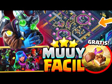 🚀 SNACKS MÁGICOS *GRATIS* y 3 ESTRELLAS MUY FÁCIL en el DESAFÍO: DUELO CIBERNÉTICO ✅ Clash of Clans