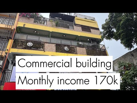 V886-25 Commercial-residential building along busy road 5 storey, 6 commercial space , penthouse
