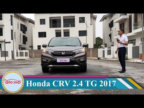 Bán xe Honda CR V 2.4 TG sản xuất năm 2017 biển Hà Nội