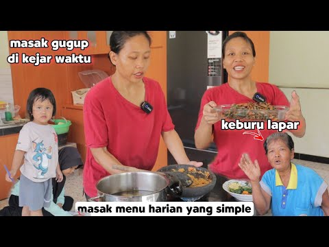 keburu lapar !! masak gugup - bikin menu harian yang simple