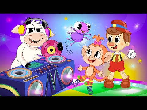 Cinco Monitos con La Vaca Lola y Más | Vamos a Contar y Cantar | Canciones Infantiles | Toy Cantando