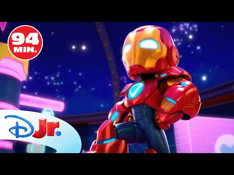 ¡Conoce a nuestros superhéroes Spidey e Iron Man! 🤖 | ESTRENO EL 22 SEPTIEMBRE EN @DisneyJuniorES