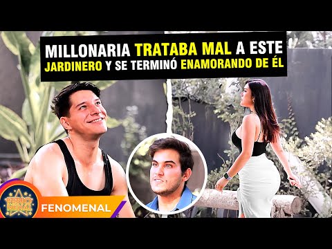 Millonaria trataba mal a este jardinero y se terminó enamorando de él