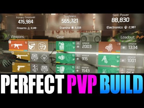 The Division Best Pvp Build 10 21